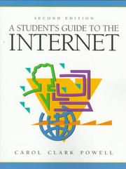 Cover of: A student's guide to the Internet