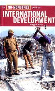 Cover of: The No-Nonsense Guide to International Development (No-Nonsense Guides) by Maggie Black