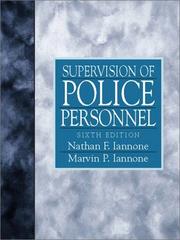 Supervision of Police Personnel by N. F. Iannone