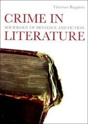 Cover of: Crime in Literature: Sociology of Deviance and Fiction