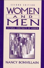 Cover of: Women and men: cultural constructs of gender