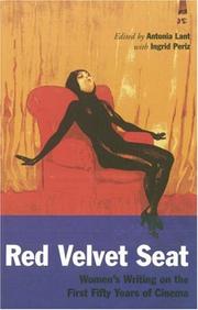Cover of: The Red Velvet Seat: Women's Writings on the Cinema: The First Fifty Years