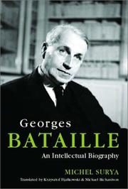Cover of: Georges Bataille by Michel Surya