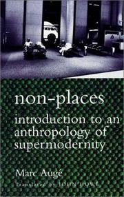 Cover of: Non-places: introduction to an anthropology of supermodernity