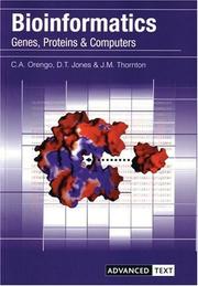 Cover of: Bioinformatics | C. A. Orengo