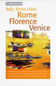 Cover of: Rome Venice Florence