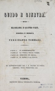 Guido e Ginevra by Ferdinando Tommasi