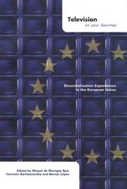 Cover of: Television on your doorstep: decentralization experiences in the European Union