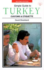 Cover of: Simple Guide to Turkey: Customs & Etiquette (Simple Guides Customs and Etiquette)