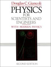 Cover of: Physics for scientists and engineers with modern physics by Douglas C. Giancoli