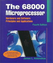 Cover of: 68000 microprocessor | James L. Antonakos