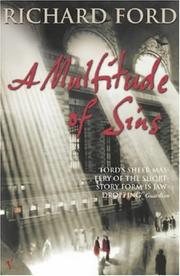 Cover of: A Multitude of Sins by Richard Ford