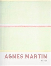 Cover of: Agnes Martin by 