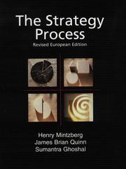 Cover of: Strategy Process, The - European Edition (Revised) by Henry Mintzberg, James Brian Quinn, Sumantra Ghoshal