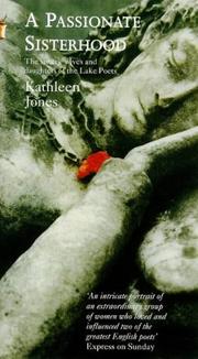 Cover of: A Passionate Sisterhood by Kathleen Jones, Kathleen Jones
