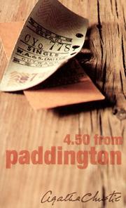 Cover of: 4.50 from Paddington (Miss Marple) by Agatha Christie