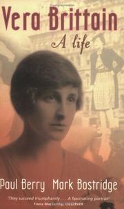 Cover of: Vera Brittain