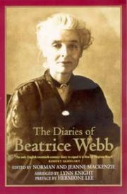 Cover of: The Diaries of Beatrice Webb