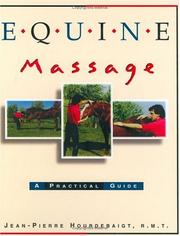 Cover of: Equine Massage by Jean Pierre Hourdebaigt