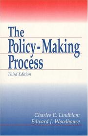 The policy-making process by Charles Edward Lindblom