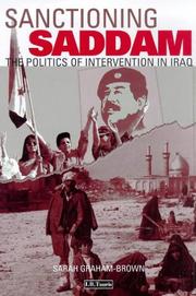 Cover of: Sanctioning Saddam by Sarah Graham Brown
