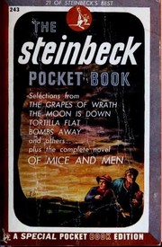 Cover of: The Steinbeck Pocket Book by John Steinbeck