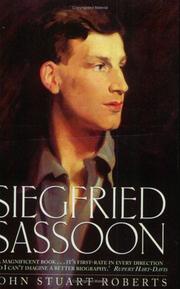 Cover of: Siegfried Sassoon: (1886-1967)