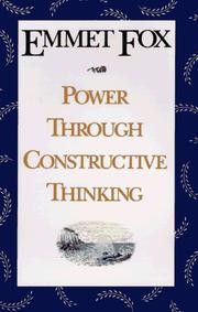 Cover of: Power through constructive thinking