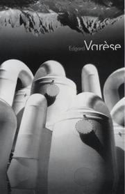 Cover of: Edgard Varese by Alan Clayson