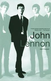 Cover of: John Lennon (Beatles) by Alan Clayson