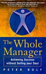 Cover of: The Whole Manager
