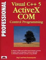 Cover of: Professional Visual C++ 5 Activex/Com Control Programming (Professional)