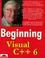 Cover of: Beginning Visual C++ 6