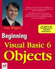 Cover of: Beginning Visual Basic 6 objects