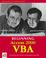 Cover of: Beginning Access 2000 VBA (with CD-ROM)