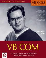Cover of: Vb Com | Thomas Lewis