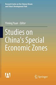 Cover of: Studies on China's Special Economic Zones