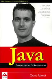 Cover of: Java Programmer's Reference