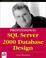 Cover of: Professional SQL server 2000 database design
