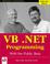 Cover of: VB.NET programming with the public beta