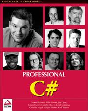 Cover of: Professional C# (Beta 2 Edition) by Simon Robinson, Burt Harvey, Craig McQueen, Christian Nagel, Morgan Skinner, Jay Glynn, Karli Watson, Ollie Cornes, Jerod Moemeka