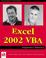 Cover of: Excel 2002 VBA Programmers Reference