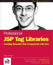 Cover of: Professional JSP Tag Libraries