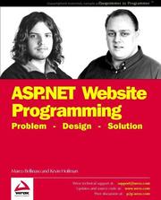 ASP. NET website programming by Marco Bellinaso, Kevin Hoffman