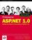 Cover of: Professional ASP.NET 1.0 (2002 Edition)