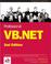 Cover of: Professional VB.NET