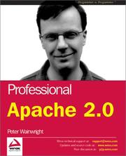 Cover of: Professional Apache 2.0