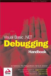 Cover of: Visual Basic .NET Debugging Handbook