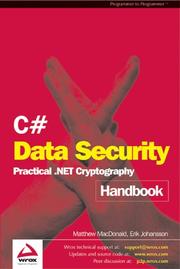 C# Data Security Handbook by Matthew MacDonald