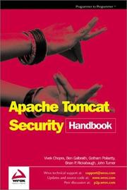 Cover of: Apache Tomcat Security Handbook